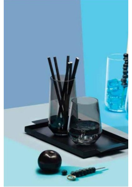 Gri 425CC 6'lı Su Bardağı, Şık ve Dayanıklı Içecek Kabı Seti modelleri