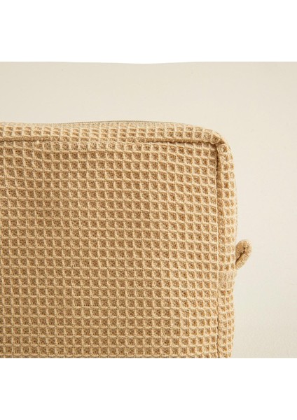 Beyaz Waffle Aksesuar Çantası 18X10,7 Cm, Şık ve Kullanışlı Tasarım fırsatları