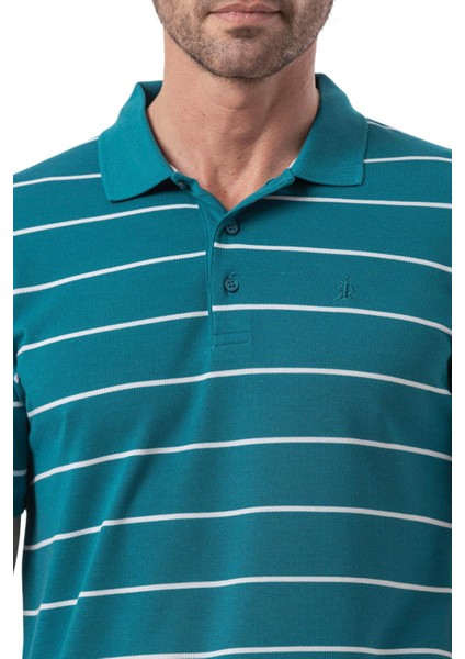 Yatay Çizgili Polo T-Shirt indirimleri