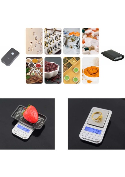 Mini Dijital Hassas Cep Ölçeği Mücevher Vb. Terazisi LCD Ekran Elektronik Kuyumcu Tartısı Anahtarlık (Max: 200 Gr.) fiyatları