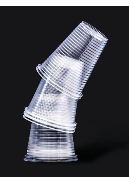 Çok Renkli 180CC Plastik Pet Bardak, 1000 Adet, Su ve Sebil Yanı Bardağı