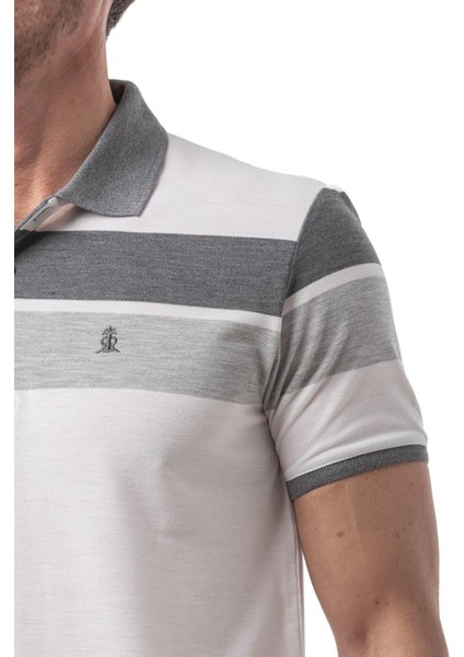 Yatay Çizgili Polo T-Shirt indirimleri