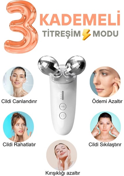 3 Modlu Titreşimli Ems Güzellik Cihazı