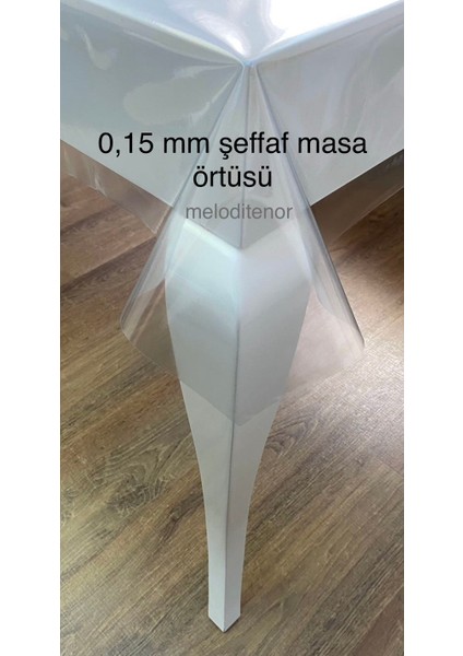 Düz Ince Şeffaf 0,15 mm En Net Görüntü Pvc Naylon Muşamba Masa Örtüsü modelleri