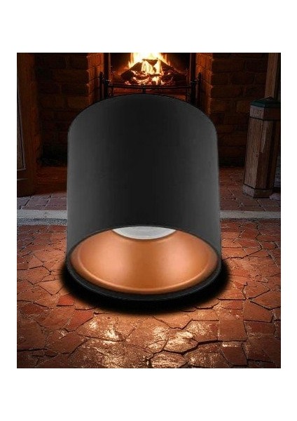 Foça Sıva Üstü Armatür (Gu-10 ) (Siyah+ Bakır) CT-5421 fiyatları