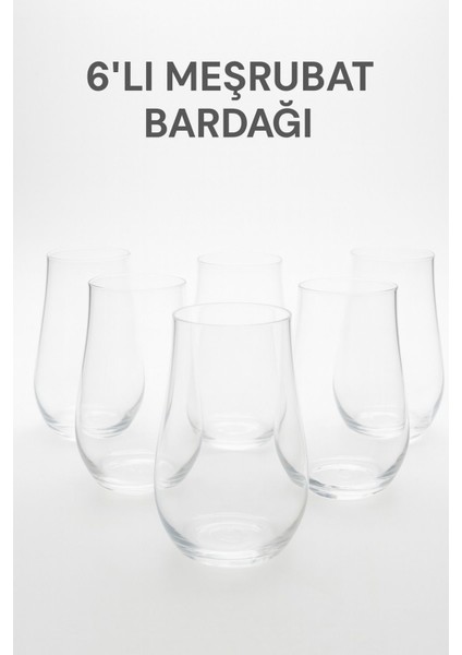 Beyaz 6'lı Italyan Şarap Meşrubat Bardak Seti, Şık ve Zarif Tasarım fiyatları