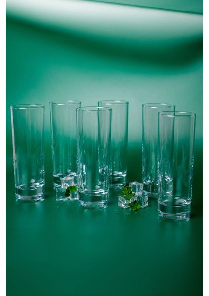 6'lı Beyaz 290 cc Uzun Bardak Seti, Şık ve Kullanışlı Tasarım modelleri