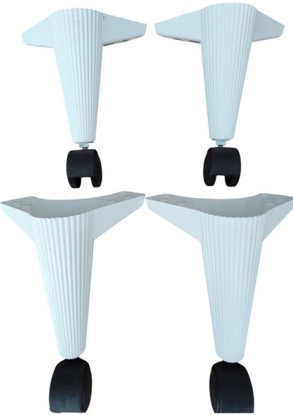 Tekerlekli Sehpa Masa Ayağı,akıllı Sehpa Ayağı, Sihirli Sehpa Ayağı Siyah 4 Adet 360 Derece 20 cm fiyatları