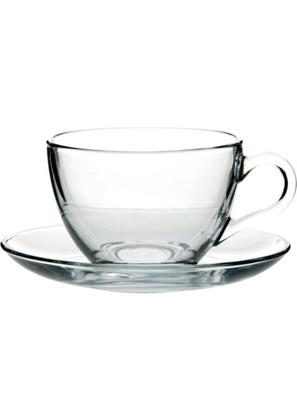 6'lı Büyük Çay ve Kahve Fincan Seti, 238 Ml, 12 Parça, 6 Kişilik, Turuncu fiyatları