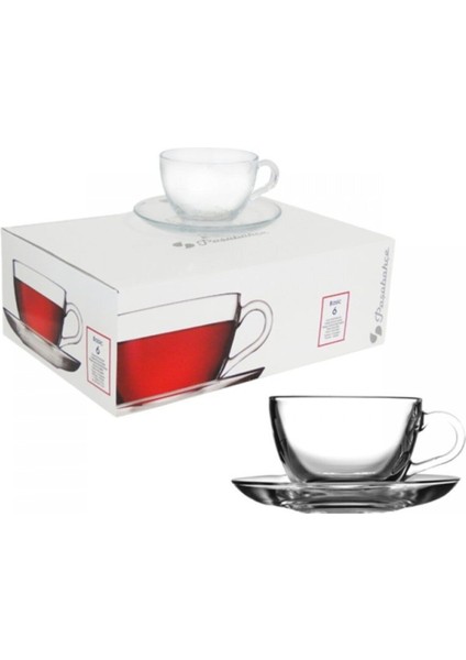 6'lı Büyük Çay ve Kahve Fincan Seti, 238 Ml, 12 Parça, 6 Kişilik, Turuncu modelleri