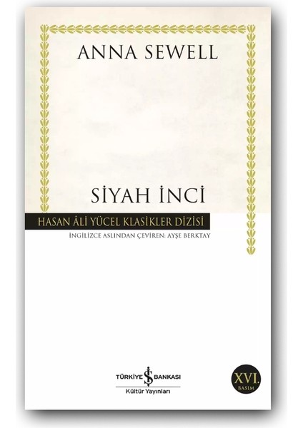 Siyah Inci Bir Atın Otobiyografisi (Karton Kapak) - Anna Sewell, Roman