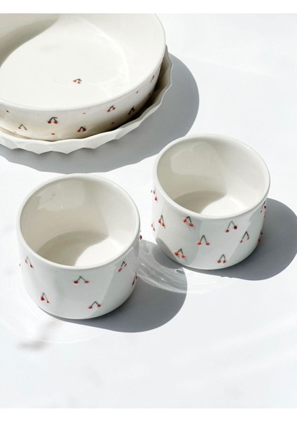 El Yapımı Porselen Beyaz Kahve Bardağı, Şık ve Zarif Tasarım fiyatları