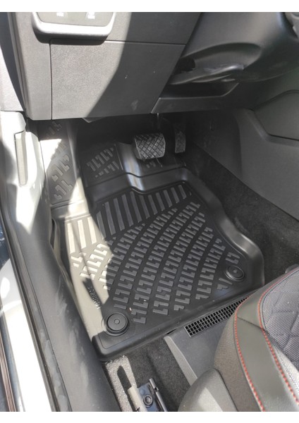 Seat Leon Otomatik 3D Siyah Havuzlu Paspas 2021 ve Sonrası fiyatları