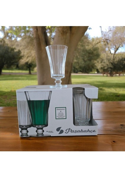 Altı Adet Parlak Beyaz Tatlı, Dondurma ve Kahve Yanı Bardağı Seti modelleri