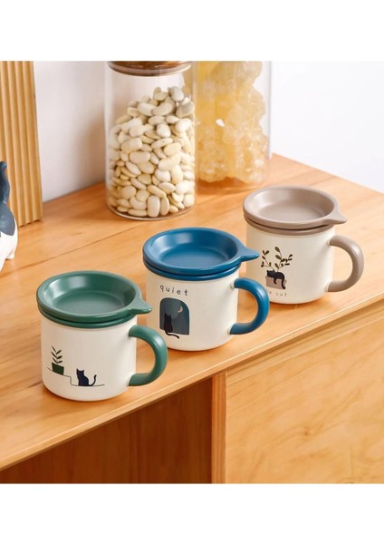 Renkli Kedi Figürlü Minimalist Seramik Kupa, Şık ve Kullanışlı Tasarım fırsatları