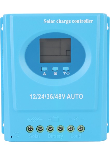 Mppt Solar Şarj Regülatörü 12V 24V 36V 48V Otomatik Verimli Dönüşüm Güneş Enerjisi Şarj Cihazı Regülatörü Lifepo4 Mühürlü Jel Piller 100A: &LT;1200W (Yurt Dışından)