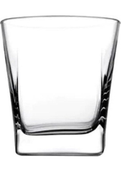 Turuncu 6'lı Cam Su Bardağı, Şık ve Hafif Tasarım