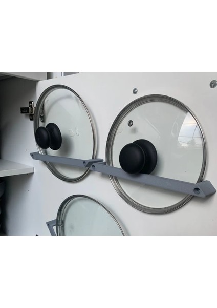 Dolap Içi Tencere Kapağı Tutucu