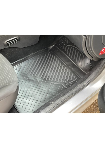 Peugeot 206 3D Siyah Havuzlu Paspas 2007 ve Sonrası fırsatları