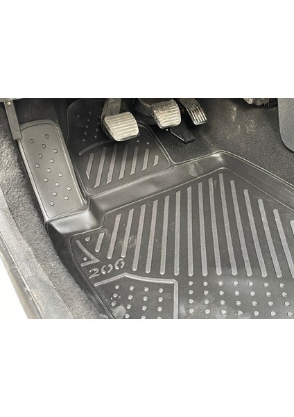 Peugeot 206 3D Siyah Havuzlu Paspas 2007 ve Sonrası indirimleri