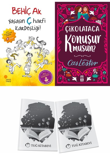 Yaşasın Ç Harfi Kardeşliği! ve Çikolataca Konuşur Musun + Hediyeli