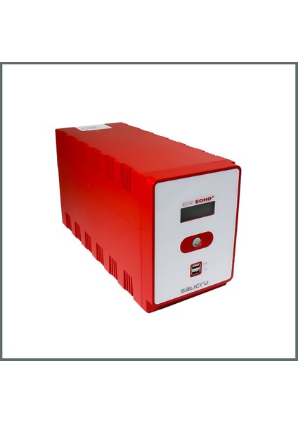 Kesintisiz Güç Kaynağı Ups Soho+ Serisi 1200VA Line Interactive Schuko Priz, Usb,lcd Ekran