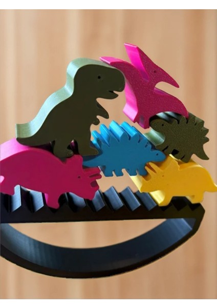 Eğitici 3D Baskı Dino Denge Oyunu – 11 Parça | Ebeveyn Çocuk Etkileşimli, Çocuk Gelişimini Destekleyen Eğitici Oyuncak fırsatları