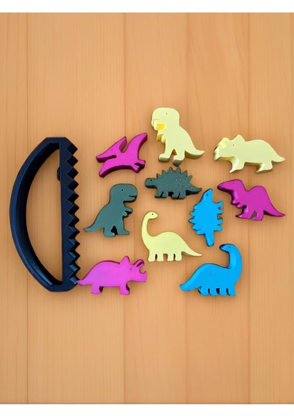 Eğitici 3D Baskı Dino Denge Oyunu – 11 Parça | Ebeveyn Çocuk Etkileşimli, Çocuk Gelişimini Destekleyen Eğitici Oyuncak indirimleri