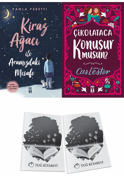 Kiraz Ağacı Ile Aramızdaki Mesafe ve Çikolataca Konuşur Musun + Hediyeli