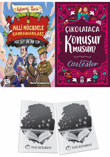 Milli Mücadele Kahramanları Her Şey Vatan Için ve Çikolataca Konuşur Musun + Hediyeli