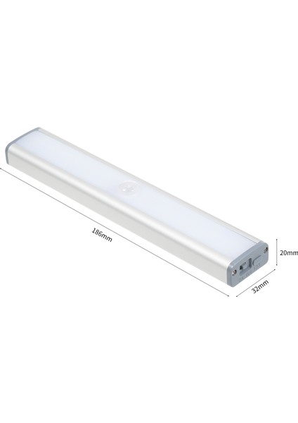 Hareket Sensörlü LED Işıkları, Kablosuz 30 LED Hareket Sensörü Aktif Gece Işıkları Şarj Edilebilir Manyetik Işık Şeritleri Mutfak, Merdiven, Koridor (2 Paket) (Yurt Dışından) fiyatları