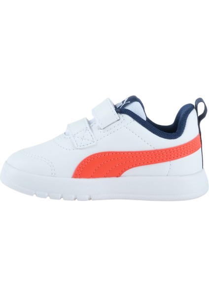 Courtflex V3 Bebek Beyaz Spor Ayakkabı (310252-14)