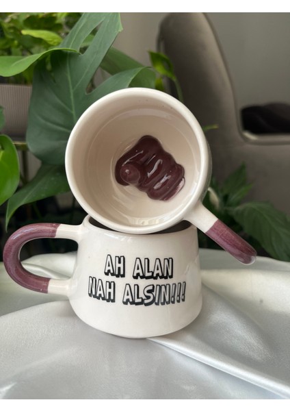 Ah Alan Nah Alır Nahlı Kupa Bardak Nah Kupa Seramik Kupa