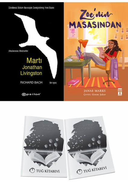 Martı Jonathan Livingston ve Zoenin Masasından + Hediyeli