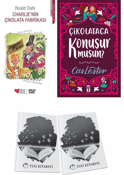 Charlie’nin Çikolata Fabrikası ve Çikolataca Konuşur Musun + Hediyeli