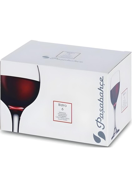 6'lı Ayaklı Bistro Bardak, 225 Cc, Şık ve Kullanışlı Gri Tasarım fırsatları