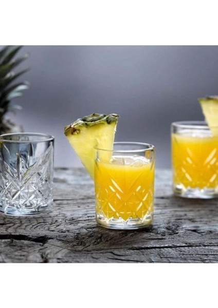 Çok Renkli 4'lü Viski Bardağı 420 Cc, Şık ve Dayanıklı Set fiyatları