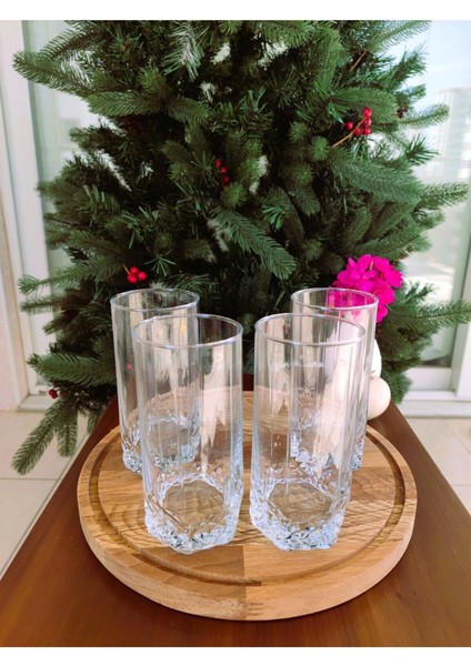 Beyaz 4'lü 440 ml Meşrubat Bardağı Seti, Şık ve Kullanışlı. modelleri