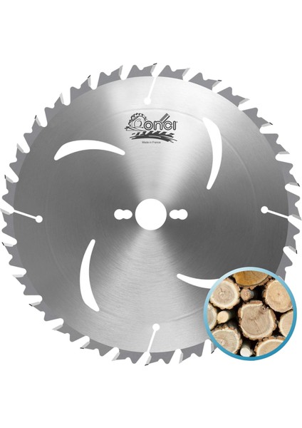 Oncı 250X3.2X30MM 24ATB Diş Kalın Ağaç Kesici - Tct Elmas Daire Testere Bıçağı (Atlamalı Dolu Boş)