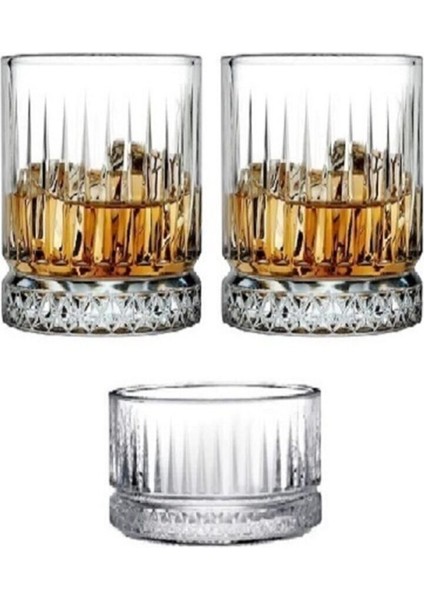 3 Parça Viski Takımı Beyaz, Şık ve Zarif Tasarım, Hediye Seçeneği