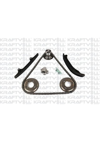 12100061 Eksantrık Zıncır Setı (Komple) Boxer Iıı Jumper Iıı 22DT Puma (2.2hdı 16V) 130HP 140HP Transıt V347 2.2 Tdcı 06>14 Custom V362 11>16 2.2 Tdcı (Eksantrık Dıslı Krank Dıslı Dahıl)