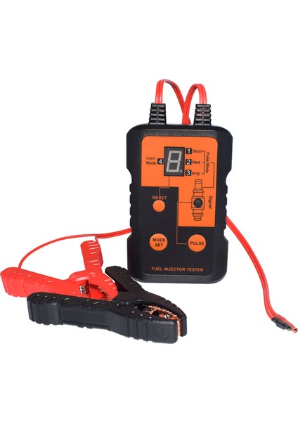 Yakıt Enjektörü Test Cihazı, Otomobil Enjektör Test Cihazı 4 Darbe Modları, 12V Araba Enjektör Temizleyici Kontrol Aracı (Yurt Dışından)