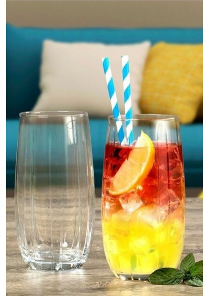 Kahverengi 500 ml Uzun Bardak, 6'lı Set, Şık ve Kullanışlı Ev ve Ofis Ihtiyaçları modelleri