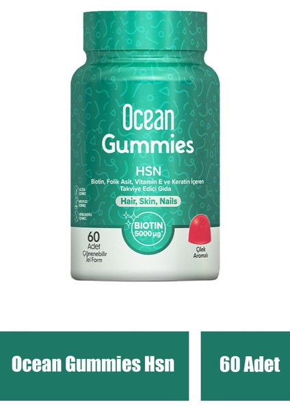 Ocean Gummies Hsn 60 Adet