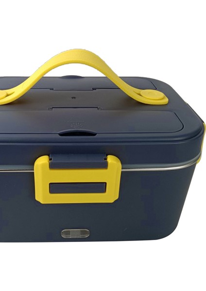 1.8 L Elektrikli Yemek Kabı Isıtmalı Yemek Kabı 75W Araba Ev Çift Kullanımlı Çıkarılabilir Paslanmaz Çelik Konteyner Çatal Kaşık Depolama Taşıma Çantası (Yurt Dışından) fırsatları