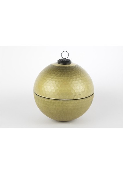Green Gold Kapaklı Cam Mum Bergamot 18X19CM fiyatları