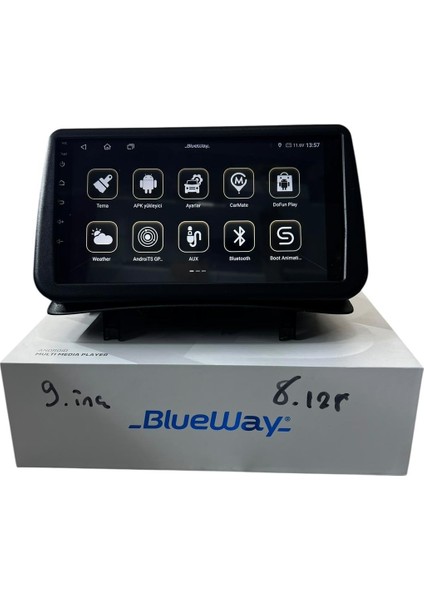 Renault Clio 1-2 Blueway 8-128 Tam Profesyonel Oem Multimedia modelleri