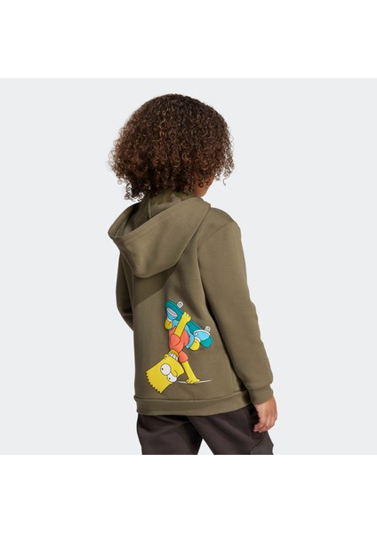 The Simpsons Çocuk Yeşil Ceket (JL9198) fiyatları