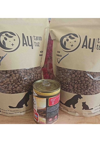 Kuru Mama 1 kg ×2 Adet ve 400GR Yaş Mama fiyatları