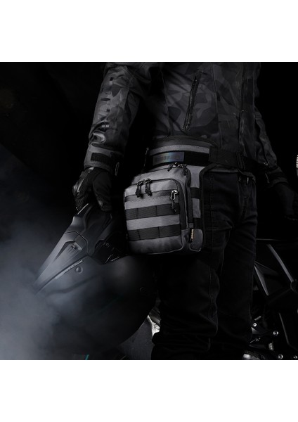 Çok Fonksiyonlu Motosiklet Çantası Nefes Motosiklet Sürme Bacak Çantası Bel Çantası Büyük Kapasiteli Sürme Bacak Çantası Bisiklet Çantası Açık Sürme Çantası (Yurt Dışından)